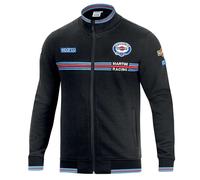Sparco 01278MRNR3L Sudadera con Cremallera Martini-R Talla L