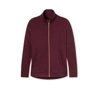Sudadera con cremallera 'Mix & Relax' Mujer SCHIESSER S burdeos