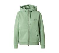Sudadera con cremallera Mujer GANT S verde pastel