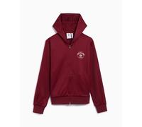 Sudadera con cremallera Slim adidas Originals x Wales Bonner para hombre Burdeos M