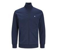 JACK & JONES JjepaulosSudadera con Cremallera Pls Capucha, Negro, XXXXXXXXL para Hombre