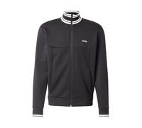 Sudadera con cremallera 'Zone' Hombre BOSS S negro / blanco