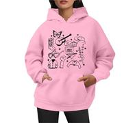 Sudadera con cuello redondo para mujer, nuevo álbum, manga larga, suéter, camiseta para aficionados, tops para amantes de la música, Rosa., L