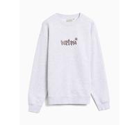 Sudadera con gráfico Relaxed Carhartt WIP Wiptopia Script para mujer Gris S