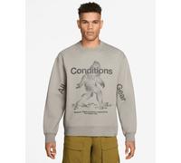 Sudadera con gráfico Relaxed Nike ACG "Tuff Fleece" Therma-FIT Unisex Gris XXL