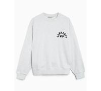 Sudadera con logo Relaxed Carhartt WIP Arch Script para hombre Gris M