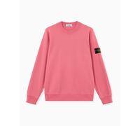 Sudadera con logo Stone Island para hombre Rosa L