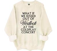 Sudadera con texto en inglés "What If We Kissed Out Of Wedlock At The Concert", "What If We Kissed Out Of Wedlock At The Concert", Khika, S
