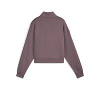 Sudadera corta con media cremallera PUMA Class para mujer, Ropa, Morado, M M