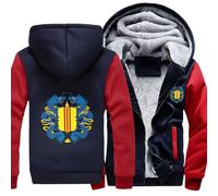 Sudadera Cremallera Para Hombre Vietnam Emblema Nacional Chaqueta De Lana Clásico Cómodo Top Chaqueta Manga Larga Puños Acanalados Ideal Fin De Semana Estilo Reino Unido Sudaderas Trabajo