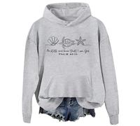 Sudadera cristiana con texto en inglés "Be Still And Know That I Am God" para mujer, inspiradora Pascua Jesús, Gris-d, M