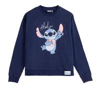 Sudadera De Algodón Cepillado PUNTADA AZUL OSCURO - S | FEMENINA CERDÀ