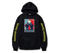 Sudadera de Anime Cosplay Unisex Sudadera con Capucha de Manga Larga de Assassination Classroom Sudadera Deportiva de Dibujos Animados para fanáticos de Koro-Sensei