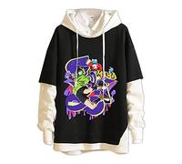 Sudadera de Anime Unisex Sudadera con Capucha de Manga Larga de SK8 The Infinity SK∞ Reki Falso Dos suéter Langa Miya Joe Hoodie