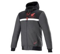 Sudadera De Calle Honda Chrome Alpinestars 4201323-1908-S Negra/Roja