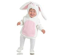 Sudadera de Conejito para niñas, suéter de Forro Polar con Animal, Ropa Informal para niños, con Orejas de Conejo en la Capucha y Bolsillo Canguro, Adorable.