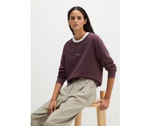 Sudadera de corte holgado teñida en pieza Black Cherry XXS
