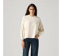 Sudadera de cuello redondo con motivo Mujer Talla M. Color Beige