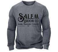 Sudadera de cuello redondo para hombre y hombre, con estampado de letras, holgada, sudadera universitaria, casual, suave, ropa deportiva, sudadera universitaria, suéter de forro polar, camisas de