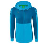 Erima Mujer Six Wings Chaqueta de entrenamiento con capucha, curacao, 42