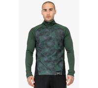 Tapout Training Midlayer Sudadera con Capucha, Verde/Negro, XXL para Hombre