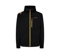 Sudadera de escalada La Sportiva Mood Hoody M (Negro/Amarillo) Hombre
