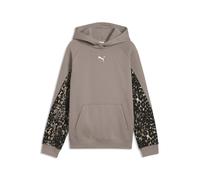 Sudadera de felpa con capucha PUMA Sport Animal juvenil, Accesoiros, Beige, 11-12Y