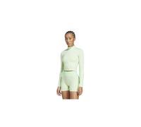 Sudadera de fitness adidas hyg rib track mujer verde L