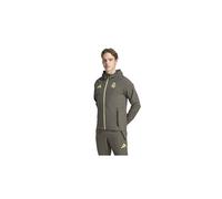 Sudadera de fútbol adidas real madrid c vt hombre gris S