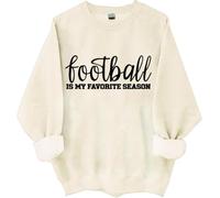 Sudadera de fútbol es mi temporada favorita, camiseta de temporada de fútbol, camisetas del día del partido para mujeres y hombres, Khika, XXL