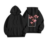 Sudadera de gran tamaño para mujer con capucha estampada rubia, sudadera con capucha de álbum rubio, sudadera con capucha para ropa de calle, Negro, 5XL