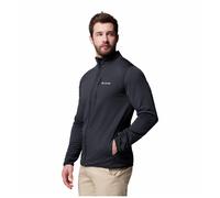 Sudadera de hombre Columbia Essential Hike™ Grid Fleece Full Zip Talla: L / Color: negro