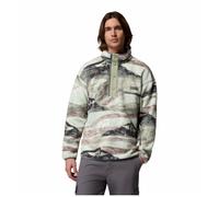 Sudadera de hombre Columbia Helvetia™ II Printed Half Snap Fleece Talla: L / Color: beige/blanco