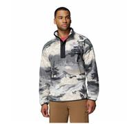 Sudadera de hombre Columbia Helvetia™ II Printed Half Snap Fleece Talla: M / Color: gris