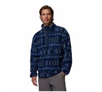 Sudadera de hombre Columbia Helvetia™ II Printed Half Snap Fleece Talla: XL / Color: azul