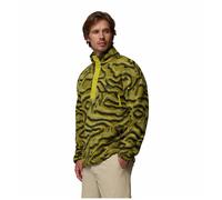 Sudadera de hombre Columbia Helvetia™ II Printed Half Snap Fleece Talla: XXL / Color: verde claro