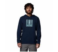 Columbia - Sudadera estampada con capucha Columbia Trek™ - Azul - Talla XXL - Hombre