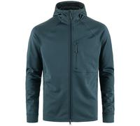 Sudadera de hombre Fjällräven Abisko Grid Fleece Hoodie M Talla: M / Color: azul