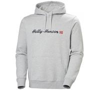 Sudadera de hombre Helly Hansen Core Graphic Hoodie Talla: XL / Color: gris claro