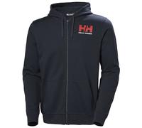 Sudadera de hombre Helly Hansen HH Logo Fz Hoodie Talla: L / Color: azul oscuro