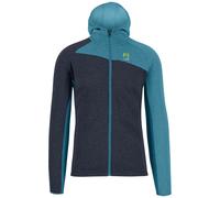 Sudadera de hombre Karpos Averau Full-Zip Hoodie Fleece Talla: L / Color: azul/ azul claro