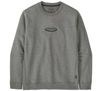 Sudadera de hombre Patagonia Men's '95 Oval Logo Uprisal Crew Sweatshirt Talla: M / Color: gris