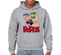 Sudadera de Hombre Popeye Cocoliso Espinacas Brutus 009 L