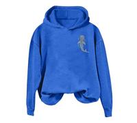 Sudadera de invierno informal con capucha para mujer, suave y cómoda para el día a día, ligera chaqueta de forro polar de manga larga con cremallera y diseño impreso, perfecta para primavera y pareja