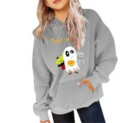 Sudadera de Invierno para niñas, cálida Sudadera Polar con Estampado Calabaza Actividades al Aire Libre, acogedora Bolsillo niños 4 a 14 años. Entrevista Personal Guardia