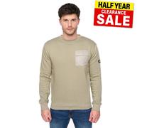 Sudadera De Manga Larga Casual Para Hombre Duck And Cover Trentforth Verde