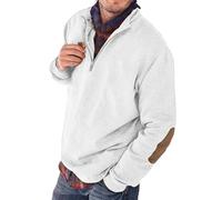 Sudadera de manga larga con cremallera para hombre, sudadera de golf de manga larga para invierno, sudaderas térmicas ligeras, sudaderas para gimnasio, entrenamiento, cuello alto, suéter casual, color