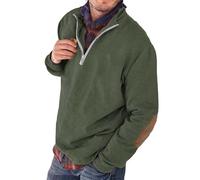 Sudadera de manga larga con cremallera para hombre, sudadera de golf de manga larga para invierno, sudaderas térmicas ligeras, sudaderas para gimnasio, entrenamiento, cuello alto, suéter casual, color