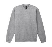 Sudadera De Manga Larga Con Cuello De 1/4 Gildan SoftStyle® De Algodón/Poliéster