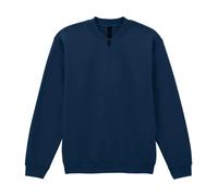 Sudadera De Manga Larga Con Cuello De 1/4 Gildan SoftStyle® De Algodón/Poliéster